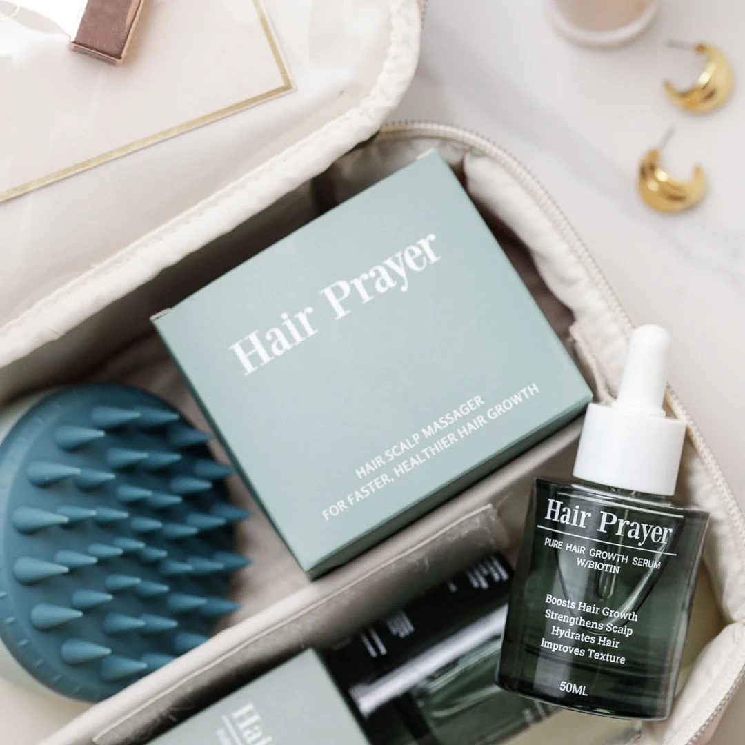 Hair Prayer Scalp Massaging Brush For Hair Growth - Image 3