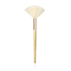 Jane Iredale White Fan Brush Rose Gold