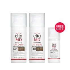 EltaMD Buy 2 Full Size EltaMD UV Daily Deep Tinted Broad-Spectrum SPF 40 Get 1 FREE UV Clear Broad-Spectrum SPF 46 Trial Size