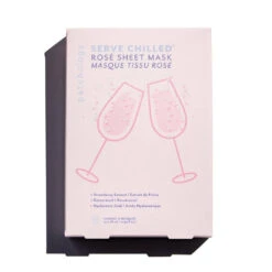 Patchology Serve Chilled Rosé Sheet Mask - 4 Pack