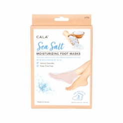 CALA Moisturizing Sea Salt Foot Mask-(3 Pairs)