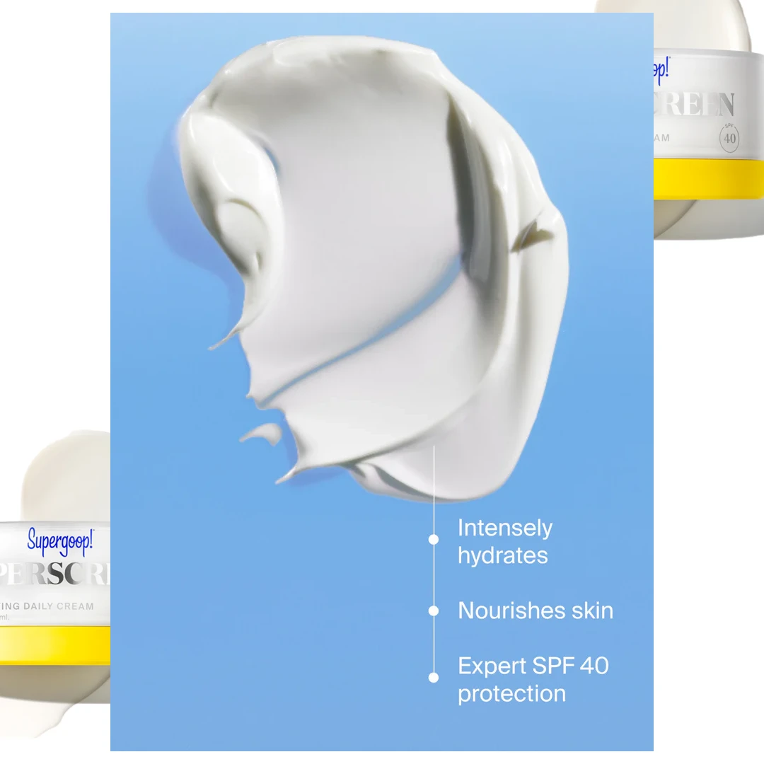Supergoop! Superscreen Hydrating Daily Cream SPF 40 - Image 5